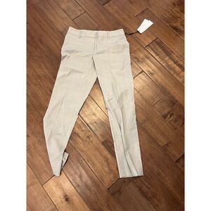 Calvin Klein Slim Fit Dress Pants Plaid Career Trousers Size 4